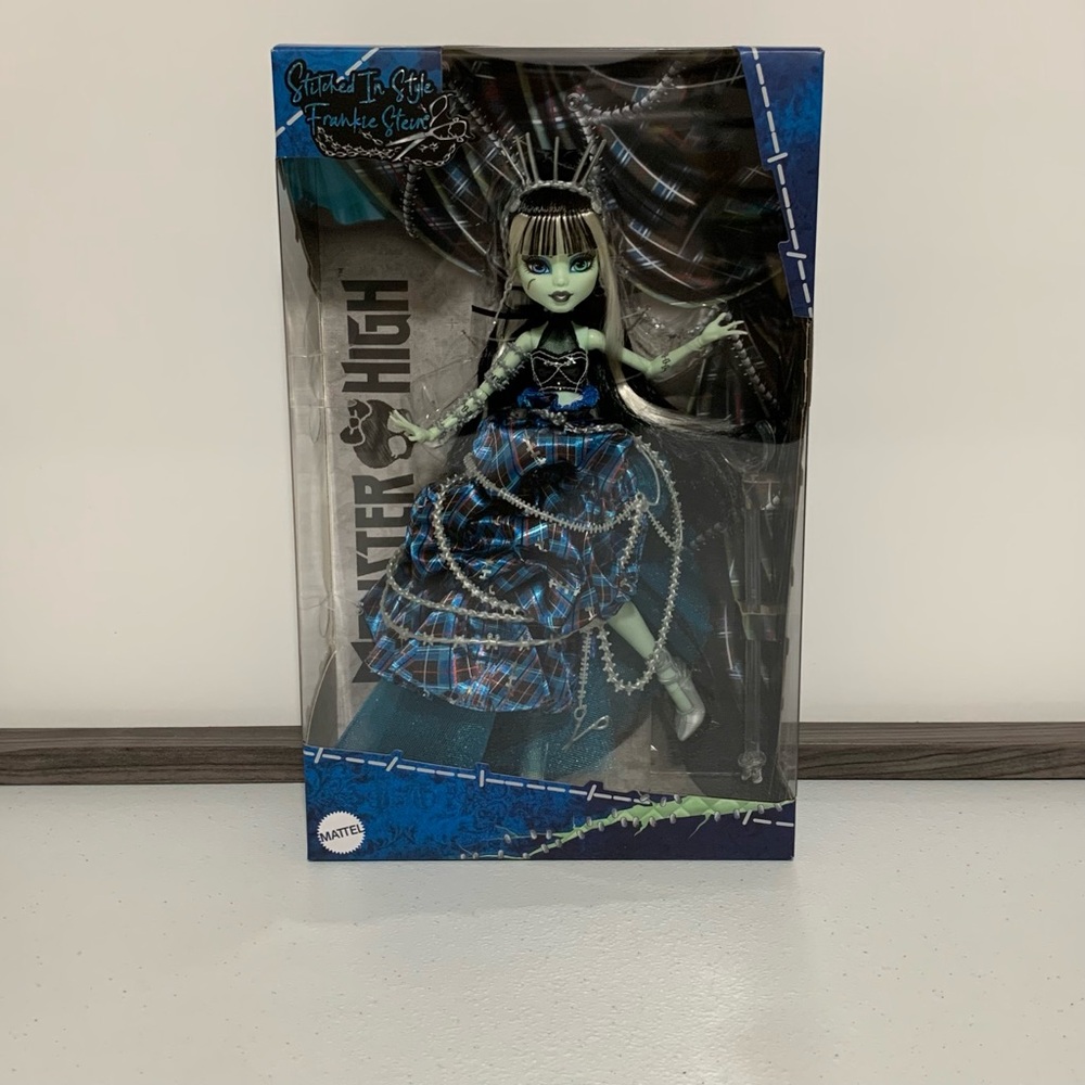Monster High™ Stitched in Style Frankie Stein™ Doll-New
